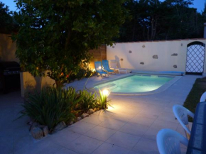 maison tout confort avec piscine avec billard